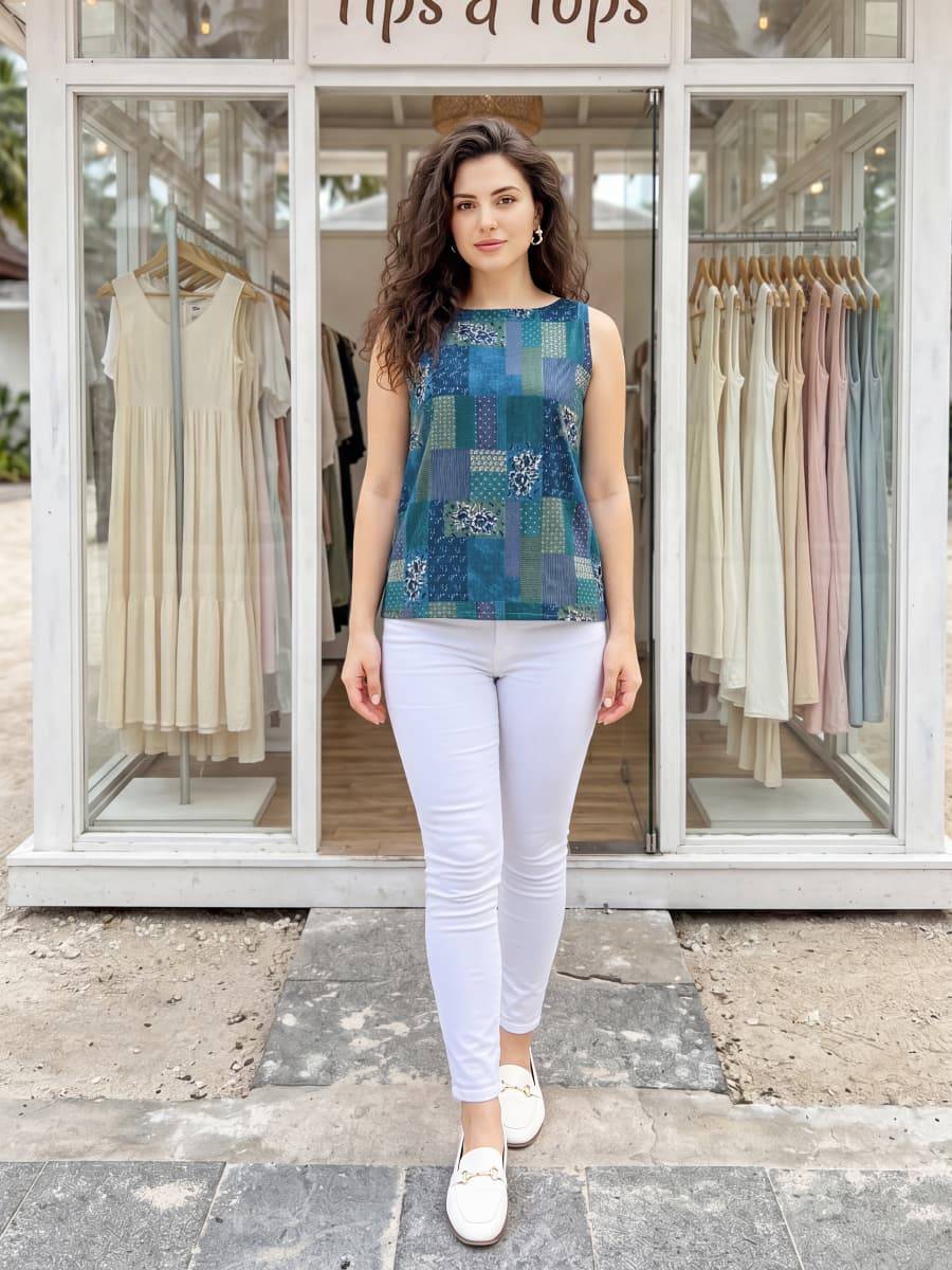 MIMI By TIPS & TOPS 01 To 06 Series Beautiful Festive Suits Colourful Stylish Cotton Foil Print short tops At Wholesale Price